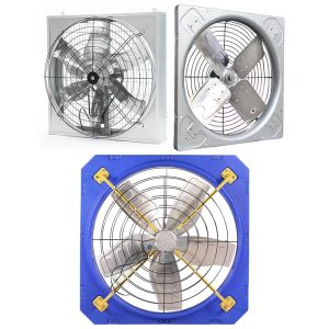 chladenie ventilátorom v kravíne zavesené vetranie