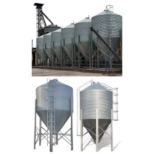 silo na krmivo pre ošípané pre chov ošípaných